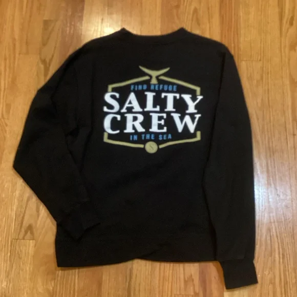 Salty Crew Black Men's Sweater - Picture 5 of 5